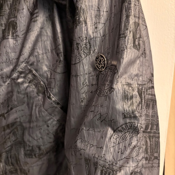 Love Paris Women’s Nylon Zip Up Jacket Gray Size T5 (XL) - Picture 7 of 12